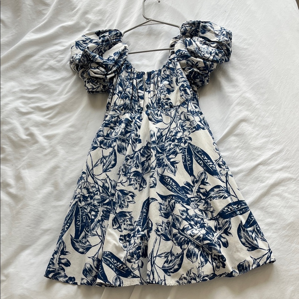 Abercrombie & Fitch Navy Floral Mini Dress